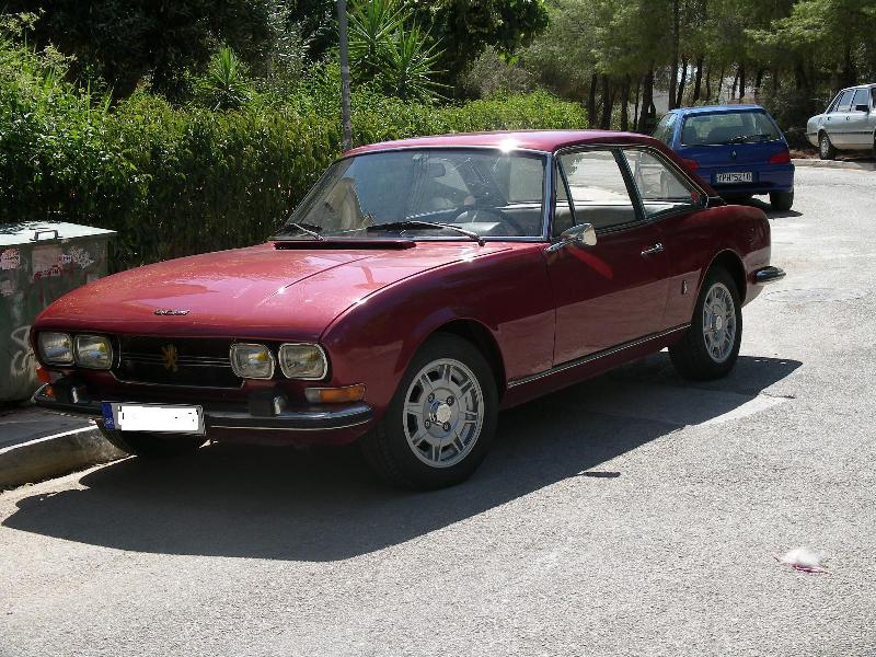 The exBuffum Perusse Woolf Woodner Peugeot 504 Coupe Safari cars and a few